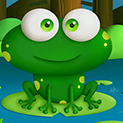 Frog Illustration for kids