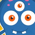 Daily Vector 025 - Blue monster