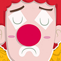 Daily Vector 057 - Payaso trsite