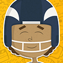 Daily Vector 153 - Football player