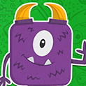 Daily Vector 255 - Monstruo purpura