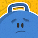 Daily Vector 353 - Blue backpack