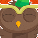 Daily Vector 376 - Celebration Owl