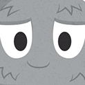 Daily Vector 408 - Monstruo gris