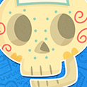 Daily Vector 538 - Calavera