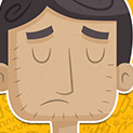 Daily Vector 601 - Sad guy