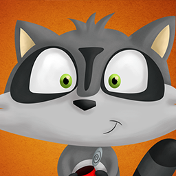 Cartoon Raccoon