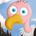 Cartoon Vulture